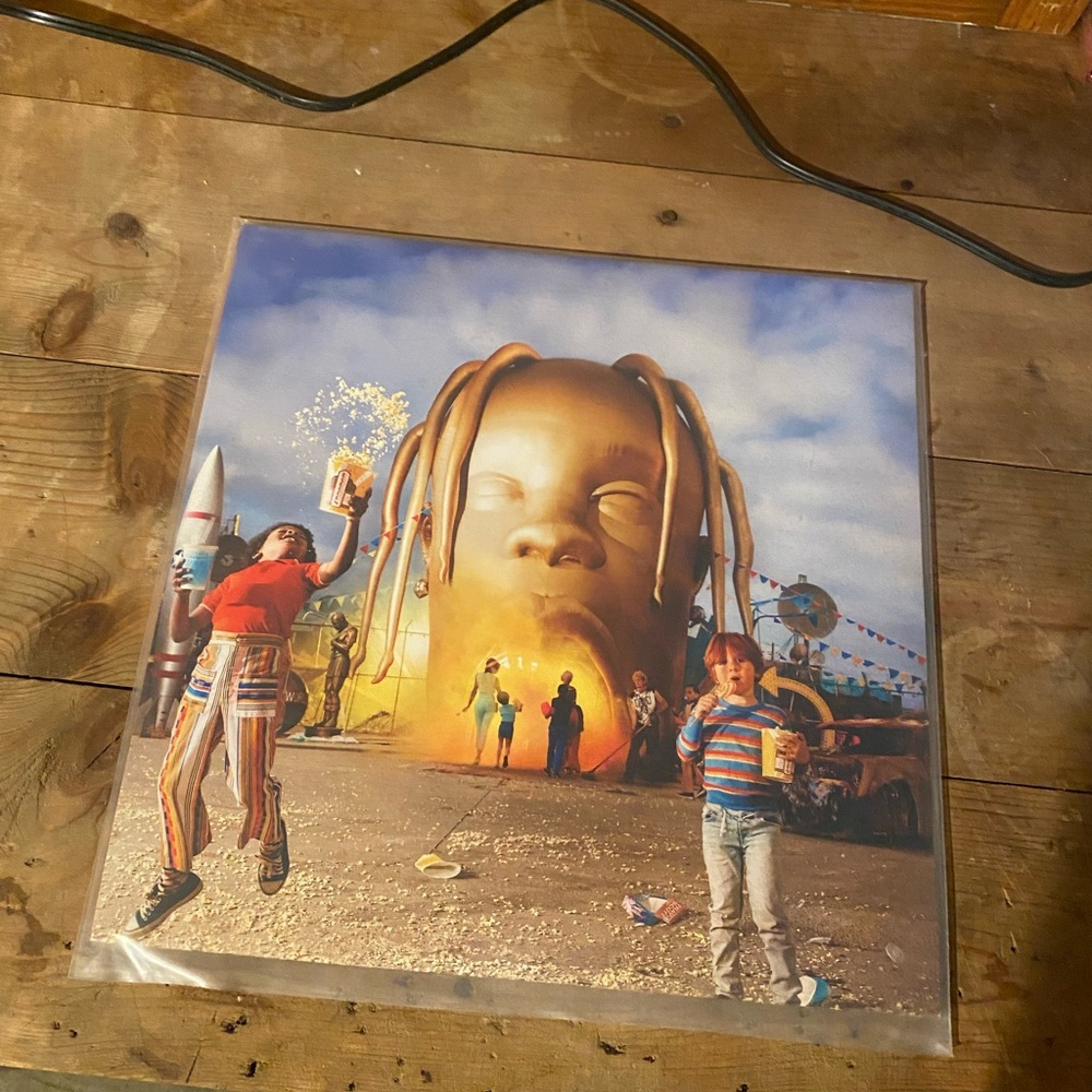 Astroworld Album Cover Art Print